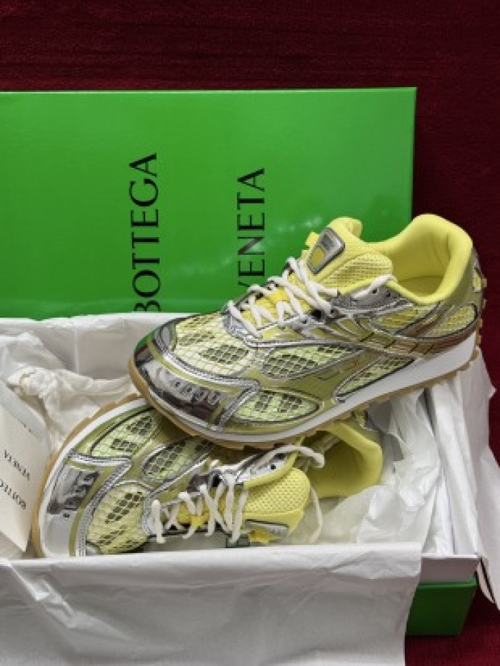 Bottega Veneta Orbit Silver Yellow bv25487