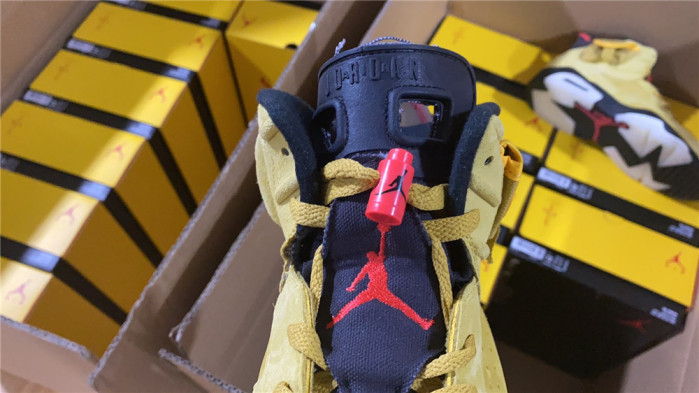 travis scott x air jordan 6 “yellow cactus jack” cn1084-300