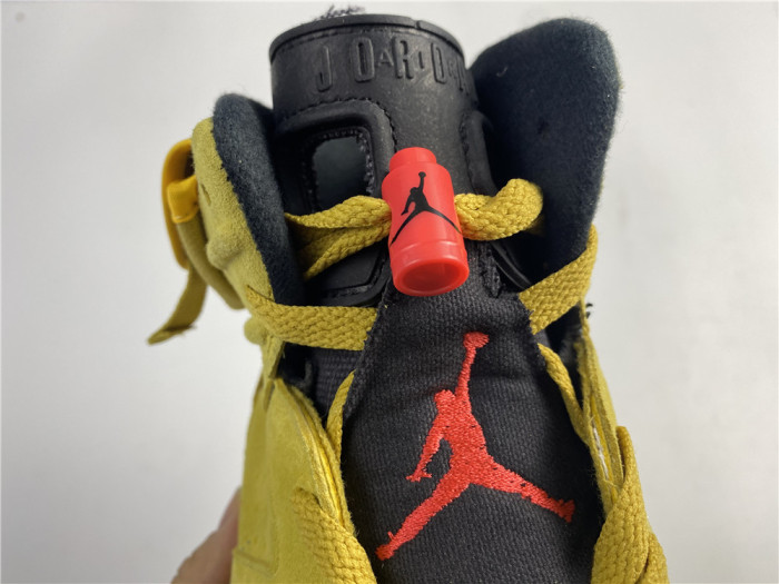 travis scott x air jordan 6 “yellow cactus jack” cn1084-300