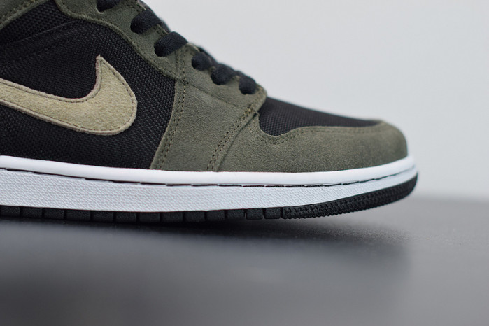 air jordan 1 mid military olive bq6472-030