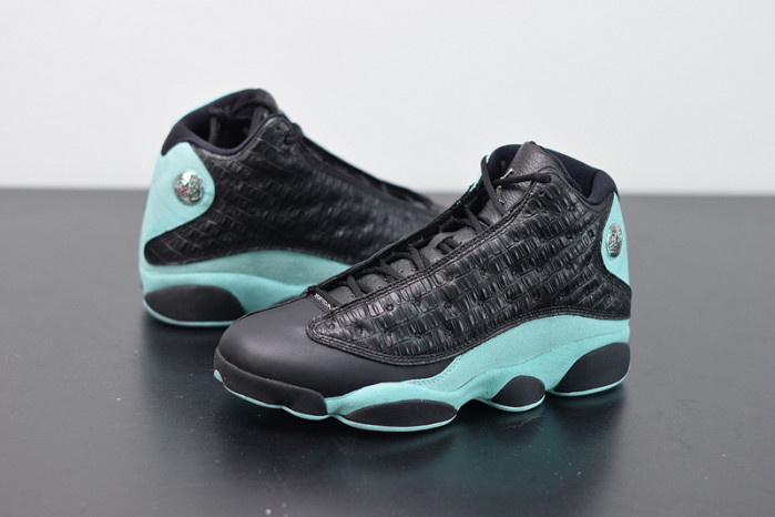 air jordan 13 retro black island green 414571-030