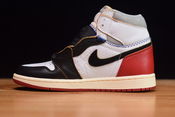 air jordan 1 retro hi “union - black toe” bv1300-106