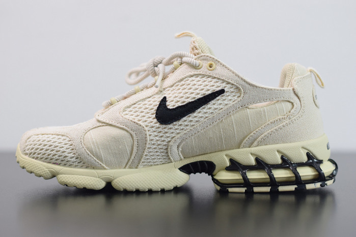 nike air zoom spiridon cage 2 stussy fossil cq5486-200