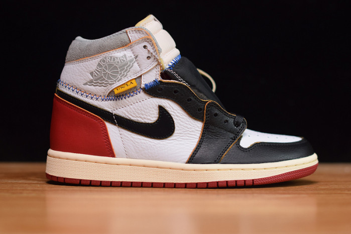 air jordan 1 retro hi “union - black toe” bv1300-106