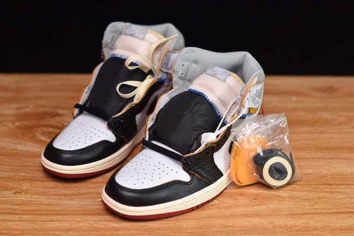 air jordan 1 retro hi “union - black toe” bv1300-106