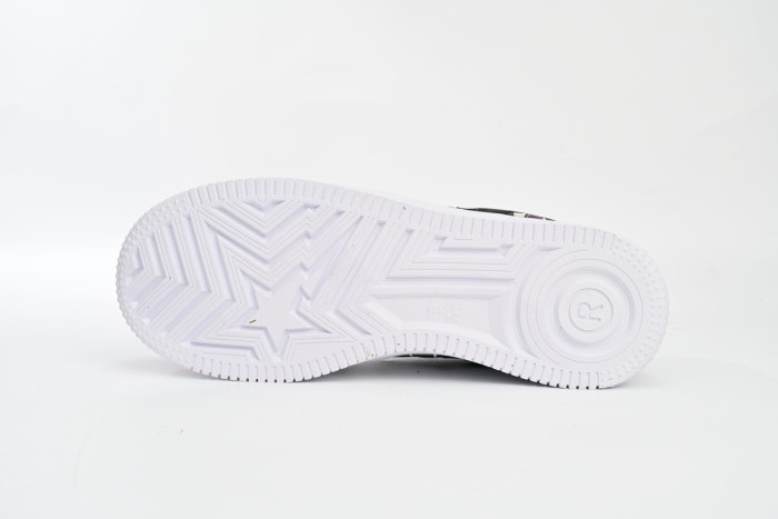 bape sta to low white purple color spray