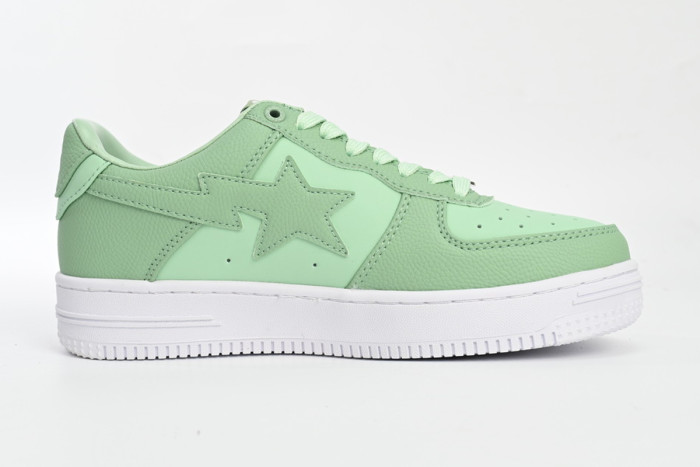 bape sta to low apple green