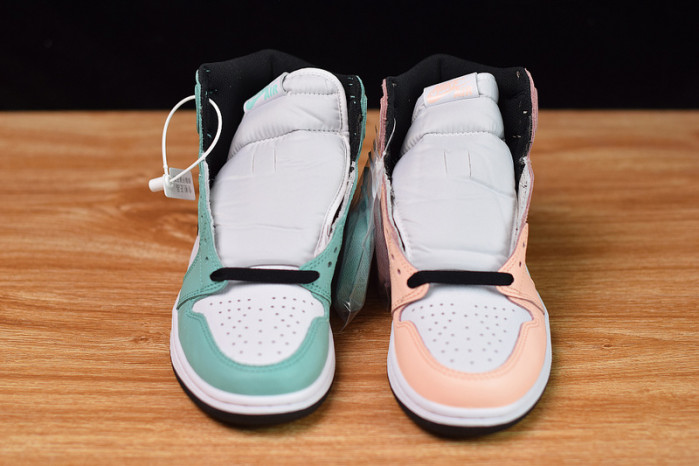 air jordan 1 high og mismatch perforated 555441-889