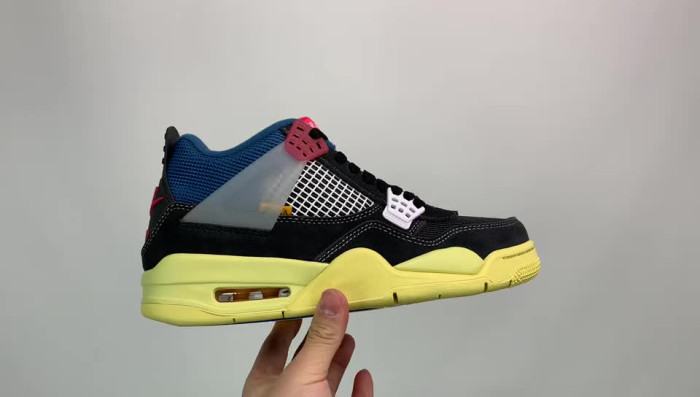 air jordan 4 retro union off noir dc9533-001