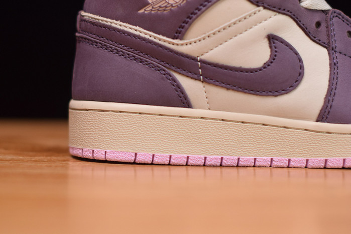 air jordan 1 mid pro purple desert sand 555112-500
