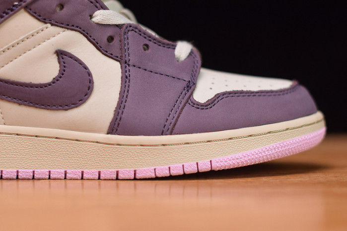 air jordan 1 mid pro purple desert sand 555112-500