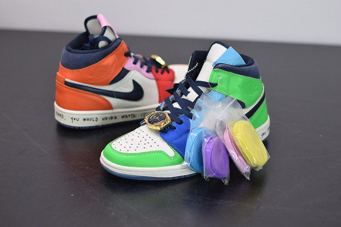 air jordan 1 mid se fearless melody ehsani cq7629-100