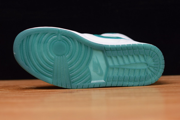 air jordan 1 mid white mystic green cd6759-103