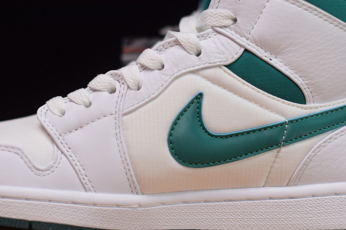 air jordan 1 mid white mystic green cd6759-103