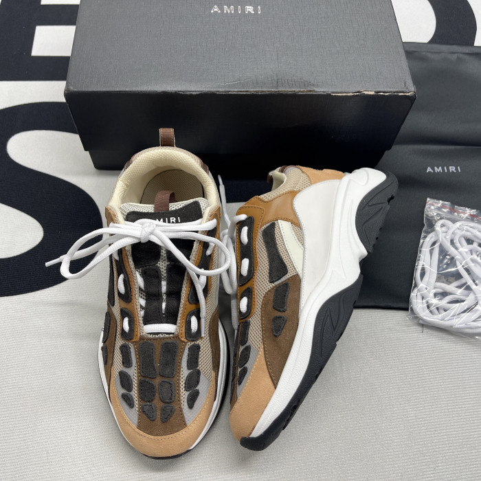 AMIRI Bone Runner Skel Top Low Sneaker