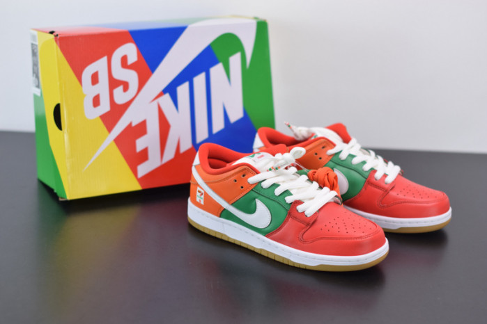nike sb dunk low red orange green cz5130-600