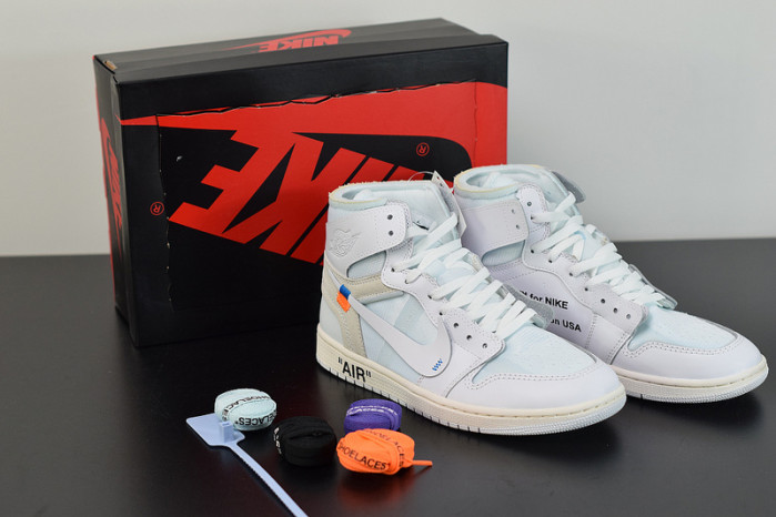 air jordan 1 retro high off-white white aq0818-100