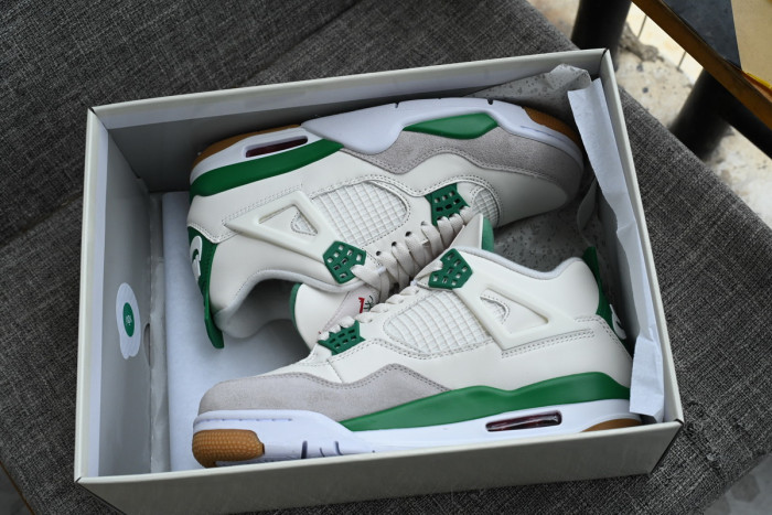 nike sb x air jordan 4 pine green dr5415-103