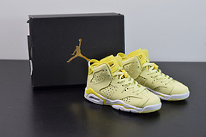 air jordan 6 retro dynamic yellow floral 543390-800