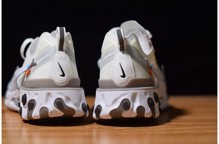 nike epic react flyknit white racer blue aq0068-100