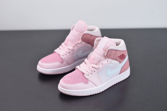 air jordan 1 mid digital pink cw5379-600