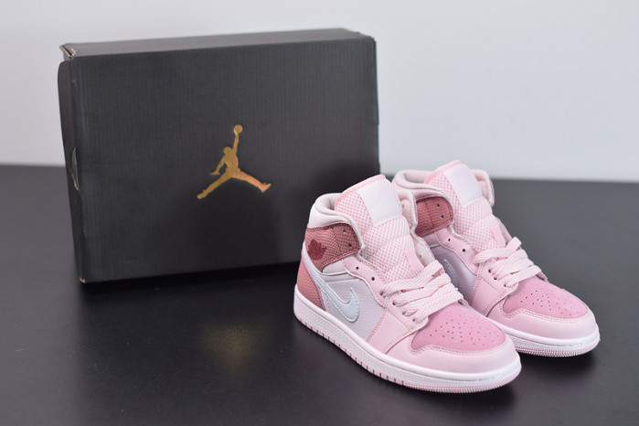air jordan 1 mid digital pink cw5379-600