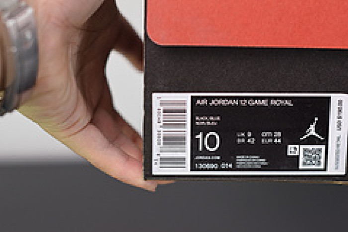 air jordan 12 retro black game royal 130690-014