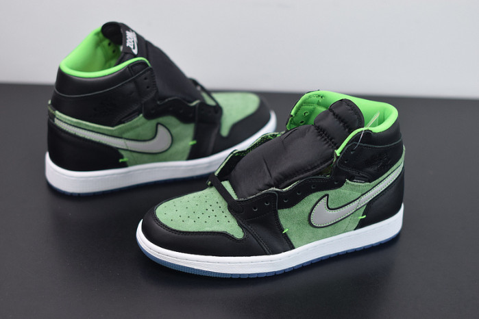 air jordan 1 high zoom rage green ck6637-002