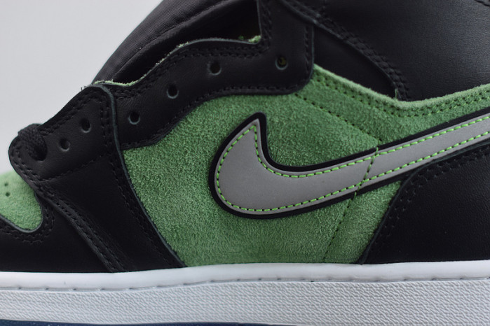 air jordan 1 high zoom rage green ck6637-002