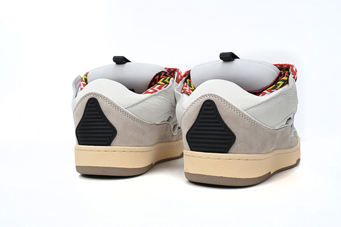 lanvin leather curb white ivory