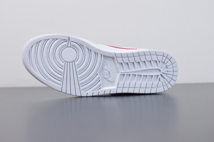 air jordan 1 mid white red royal bq6472-164