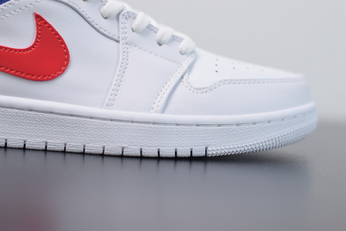 air jordan 1 mid white red royal bq6472-164