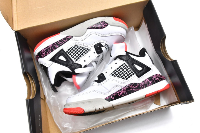 air jordan 4 retro ps hot lava kids
