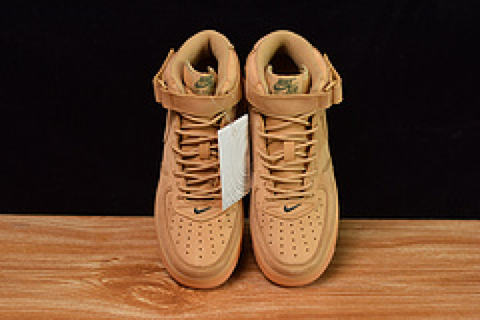 nike air force 1 mid flax 715889-200