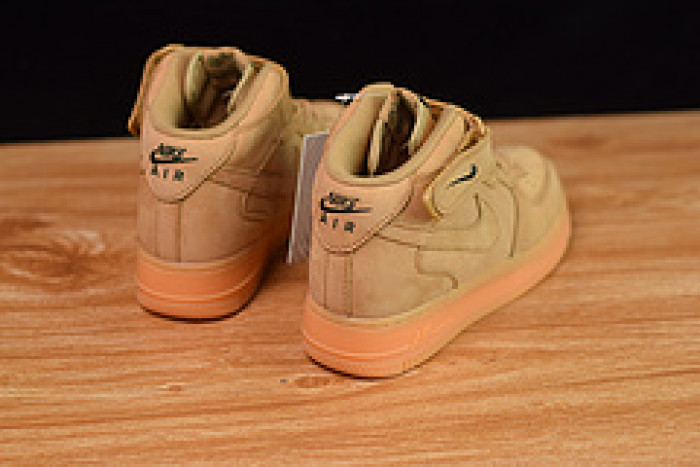 nike air force 1 mid flax 715889-200