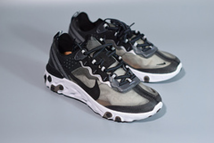 nike react element 87 anthracite black aq1090-001