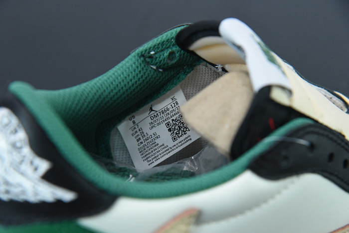 air jordan 1 x travis scott low green black white dm7866- 128