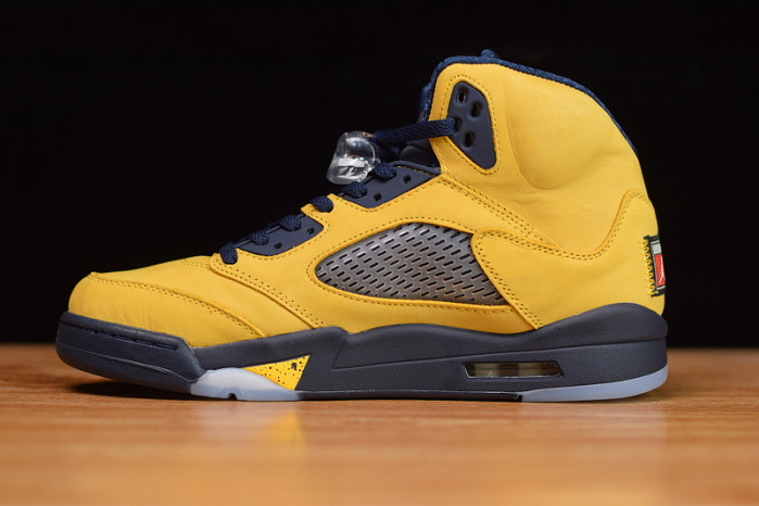 air jordan 5 retro michigan cq9541-704