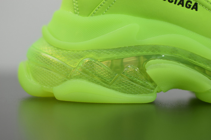 balcia triple s clearsole fluo yellow 541624 w2ff1 7320