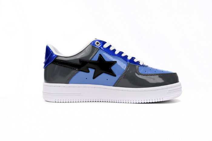 bape sta low navy color combo blue mirror surF**e 1h20191046-nvy