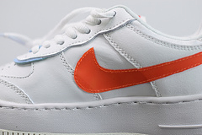 nike air force 1 shadow summit white team orange cq9503-100