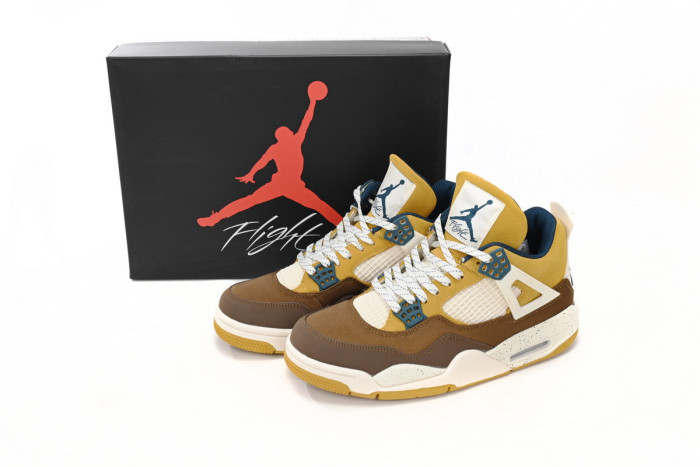air jordan 4 "cacao wow" brown white