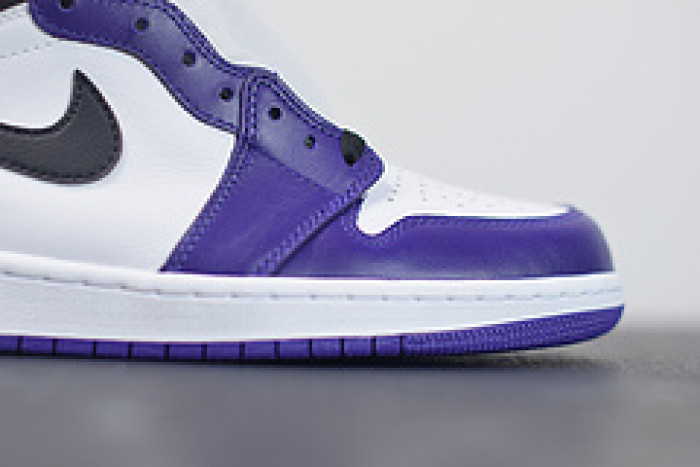 air jordan 1 retro high court purple white 555088-500