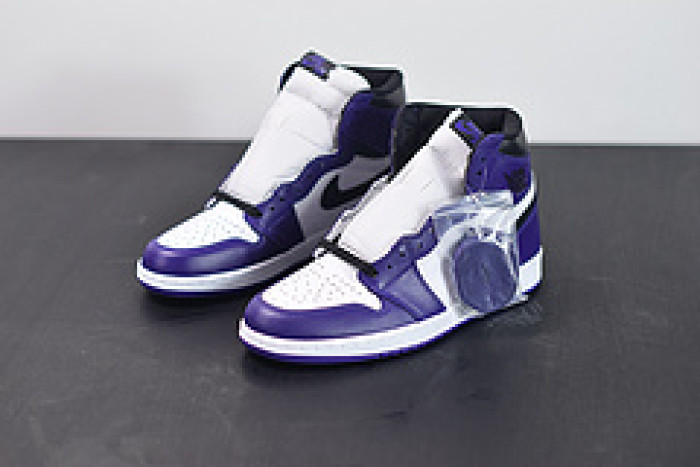 air jordan 1 retro high court purple white 555088-500