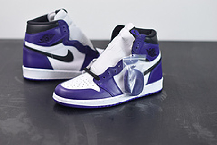 air jordan 1 retro high court purple white 555088-500