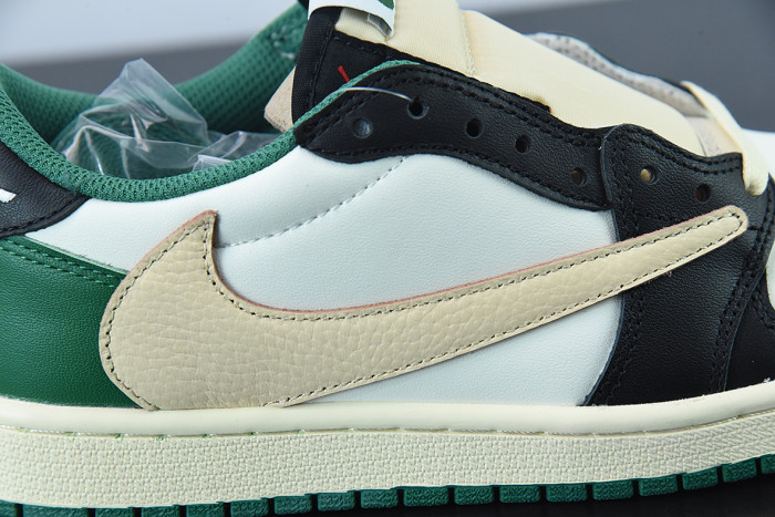 air jordan 1 x travis scott low green black white dm7866- 128