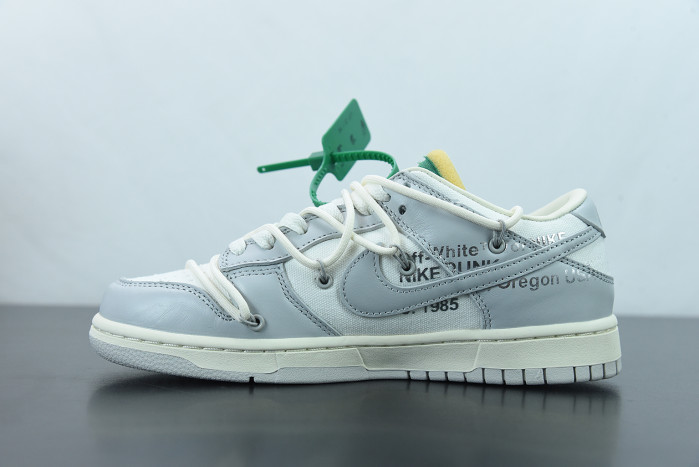 nike dunk low off-white lot 25 dm1602-121