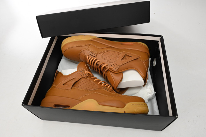 air jordan 4 retro ginger wheat 819139-205