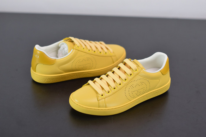 gci low top sneaker yellow g011