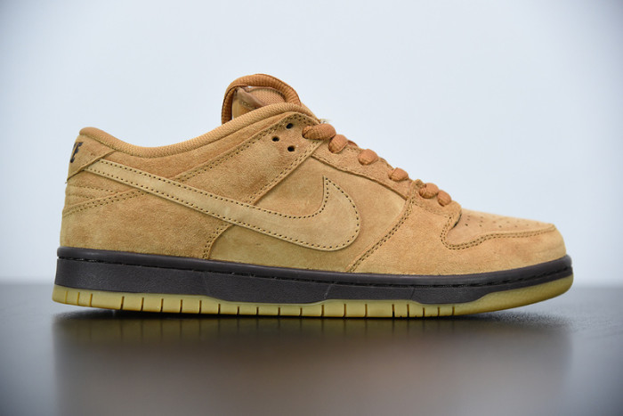 nike sb dunk low “wheat mocha” bq6817-204